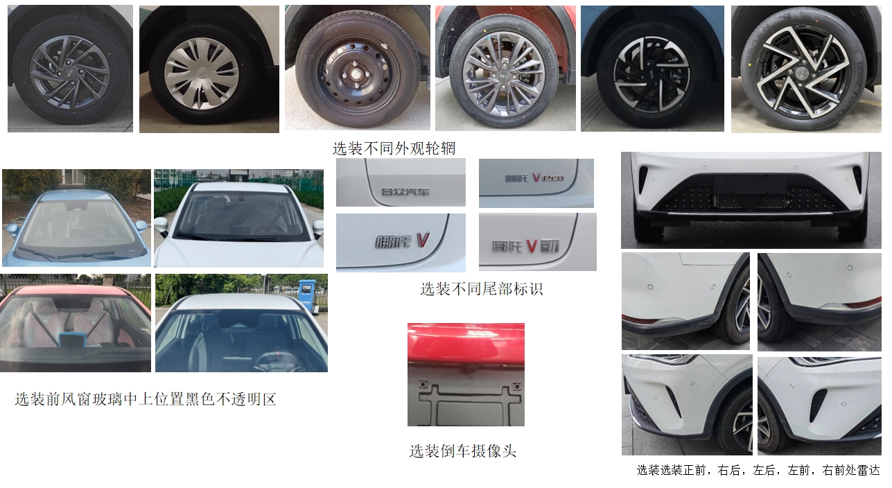 哪吒牌THZ7000BEVS11W纯电动轿车公告图片