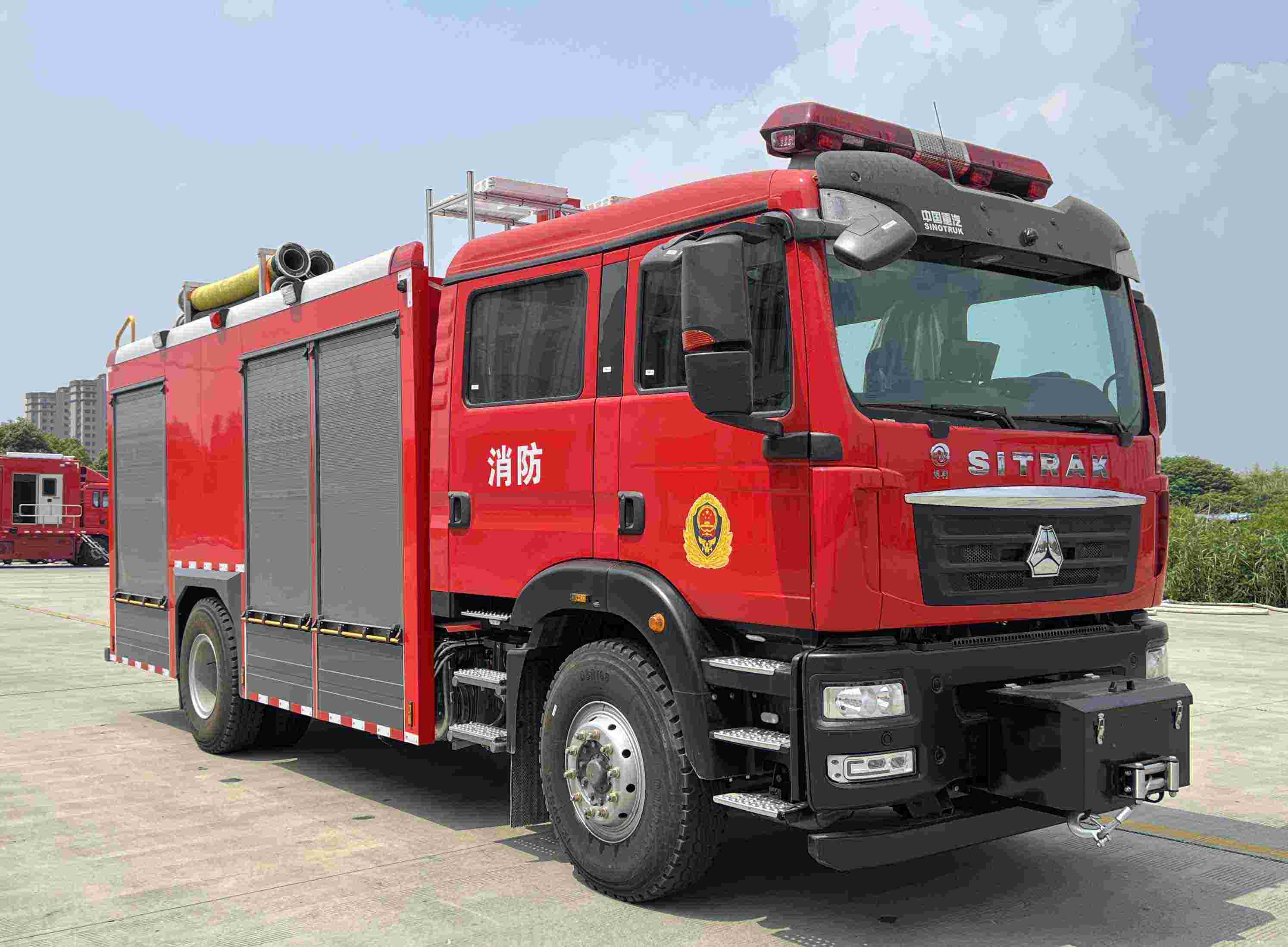 博利牌BLT5180GXFAP60/S6X压缩空气泡沫消防车