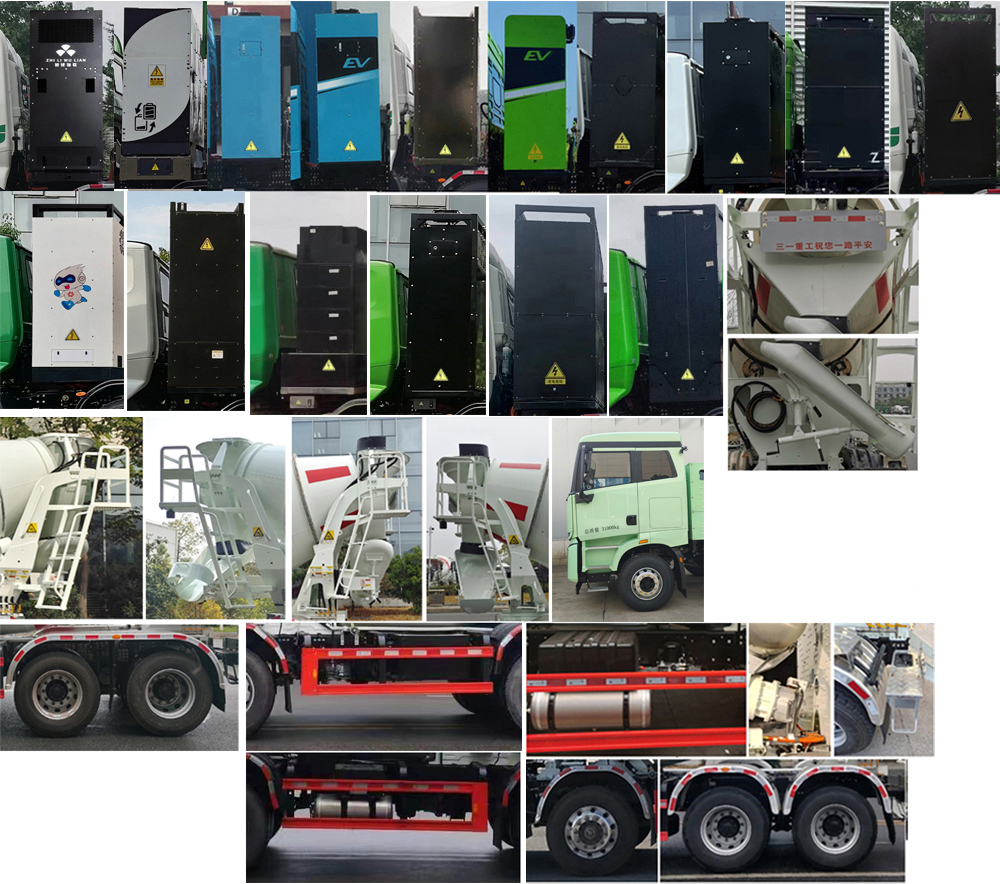 三一牌SYM5318GJB1BEV纯电动混凝土搅拌运输车公告图片
