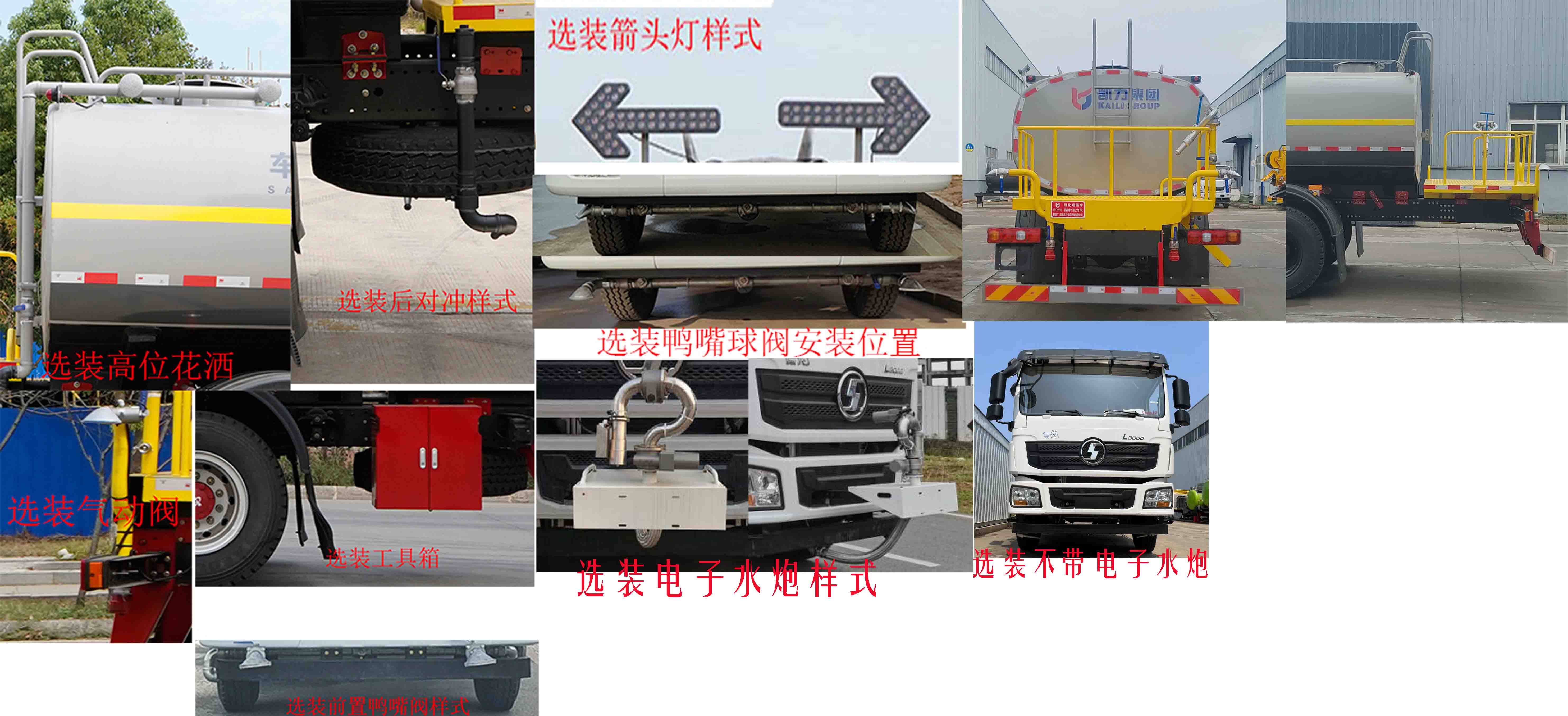 凱力風(fēng)牌KLF5183GPSS6綠化噴灑車公告圖片