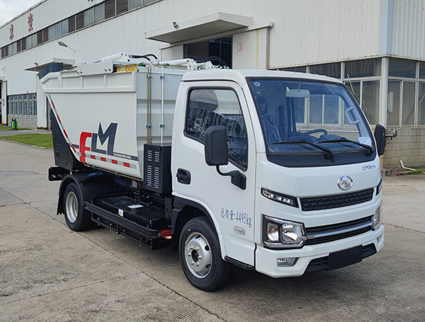 福龍馬牌FLM5042ZZZNJBEVH純電動(dòng)自裝卸式垃圾車(chē)公告圖片