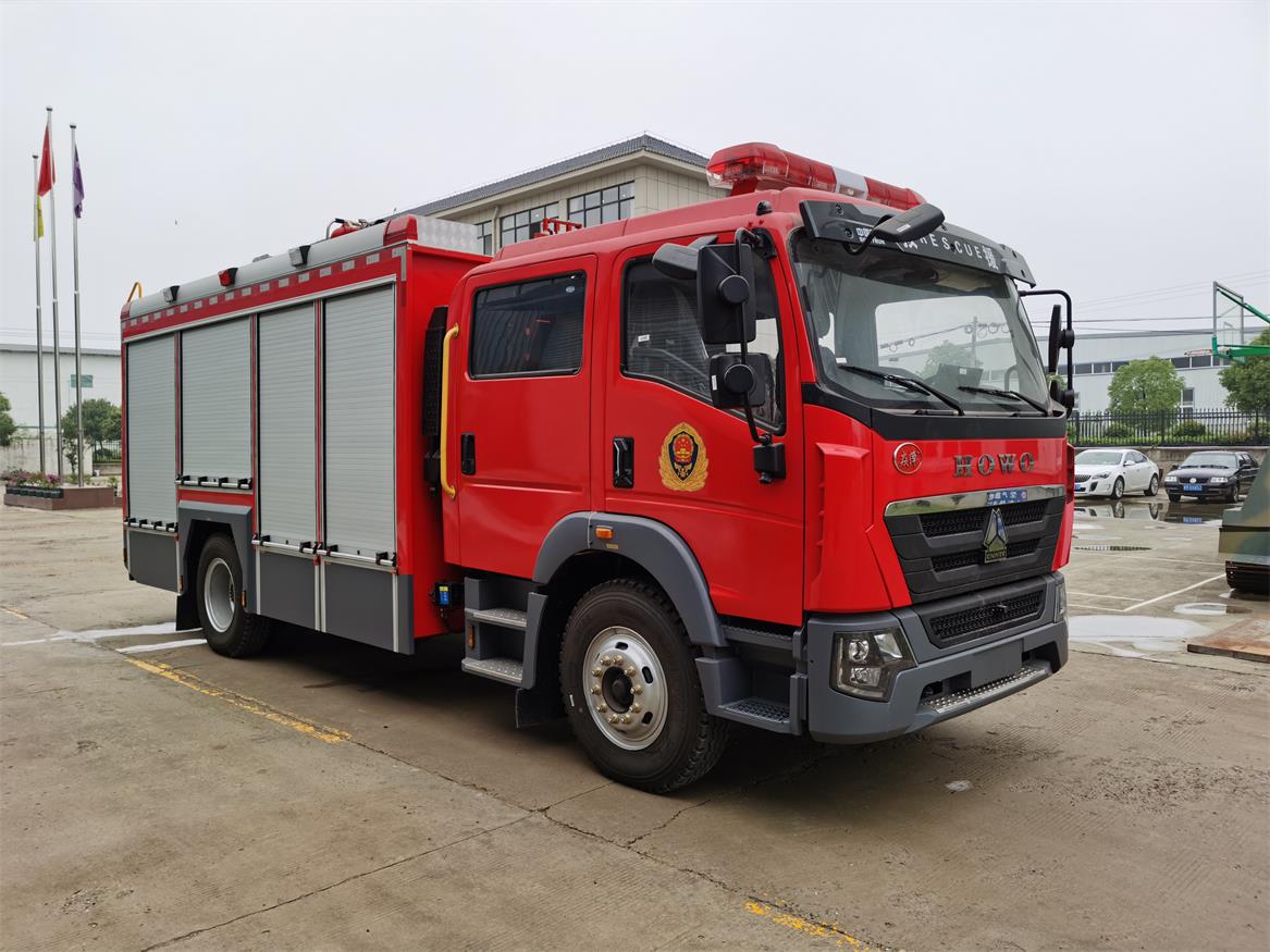 焱泽牌MDZ5160GXFSG60/HW水罐消防车图片