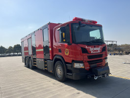 捷达消防牌SJD5250TXFXX60/SKA洗消消防车