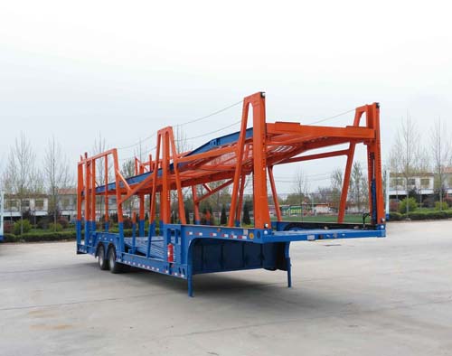 巨运牌13.8米15吨2轴车辆运输半挂车(LYZ9220TCL)