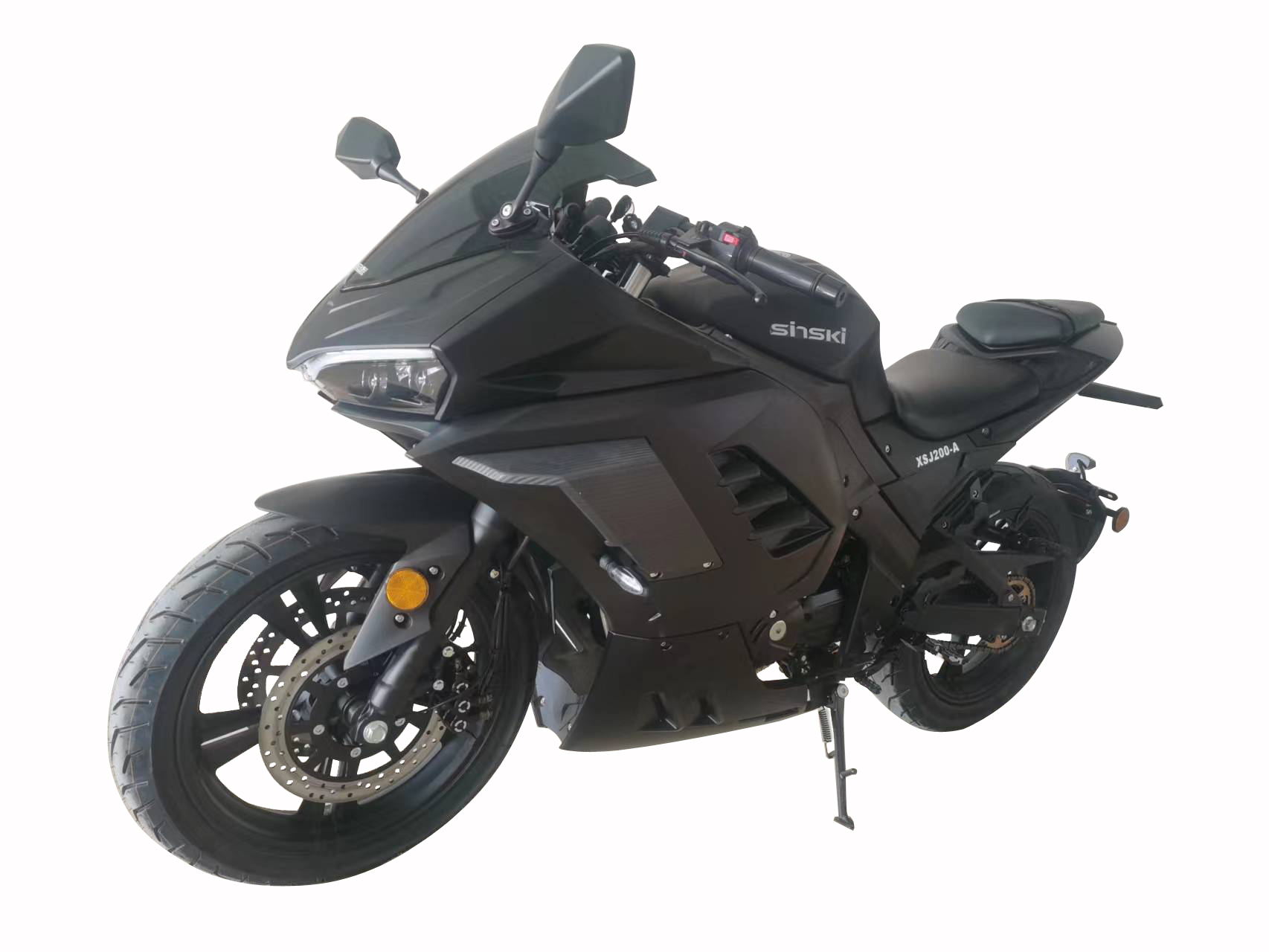 新世纪牌XSJ200-A两轮摩托车图片