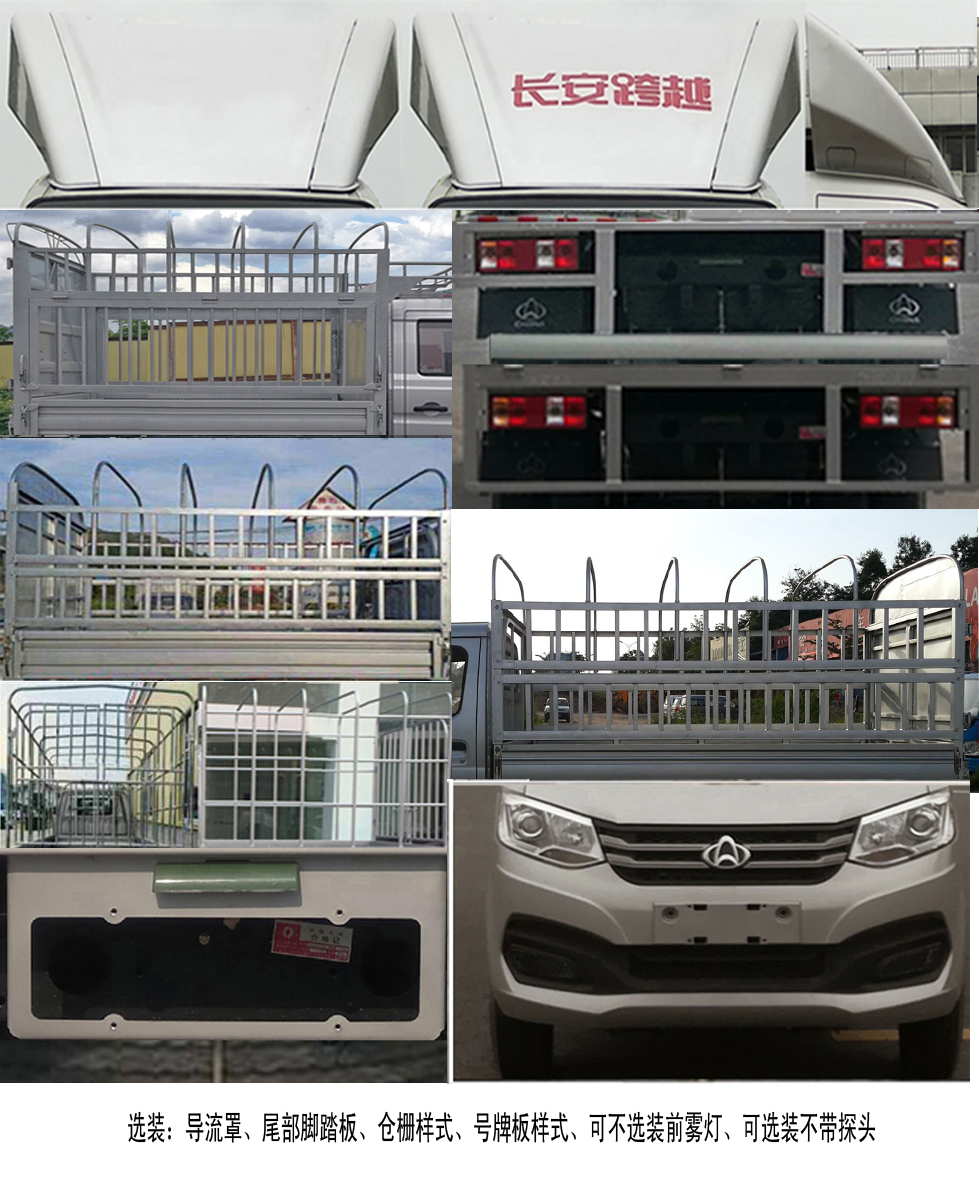 長(zhǎng)安牌SC5021CCYXDS6B1倉(cāng)柵式運(yùn)輸車(chē)公告圖片