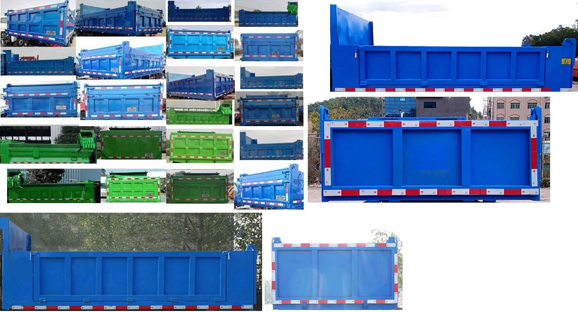 凱力風(fēng)牌KLF5070ZLJE6自卸式垃圾車公告圖片