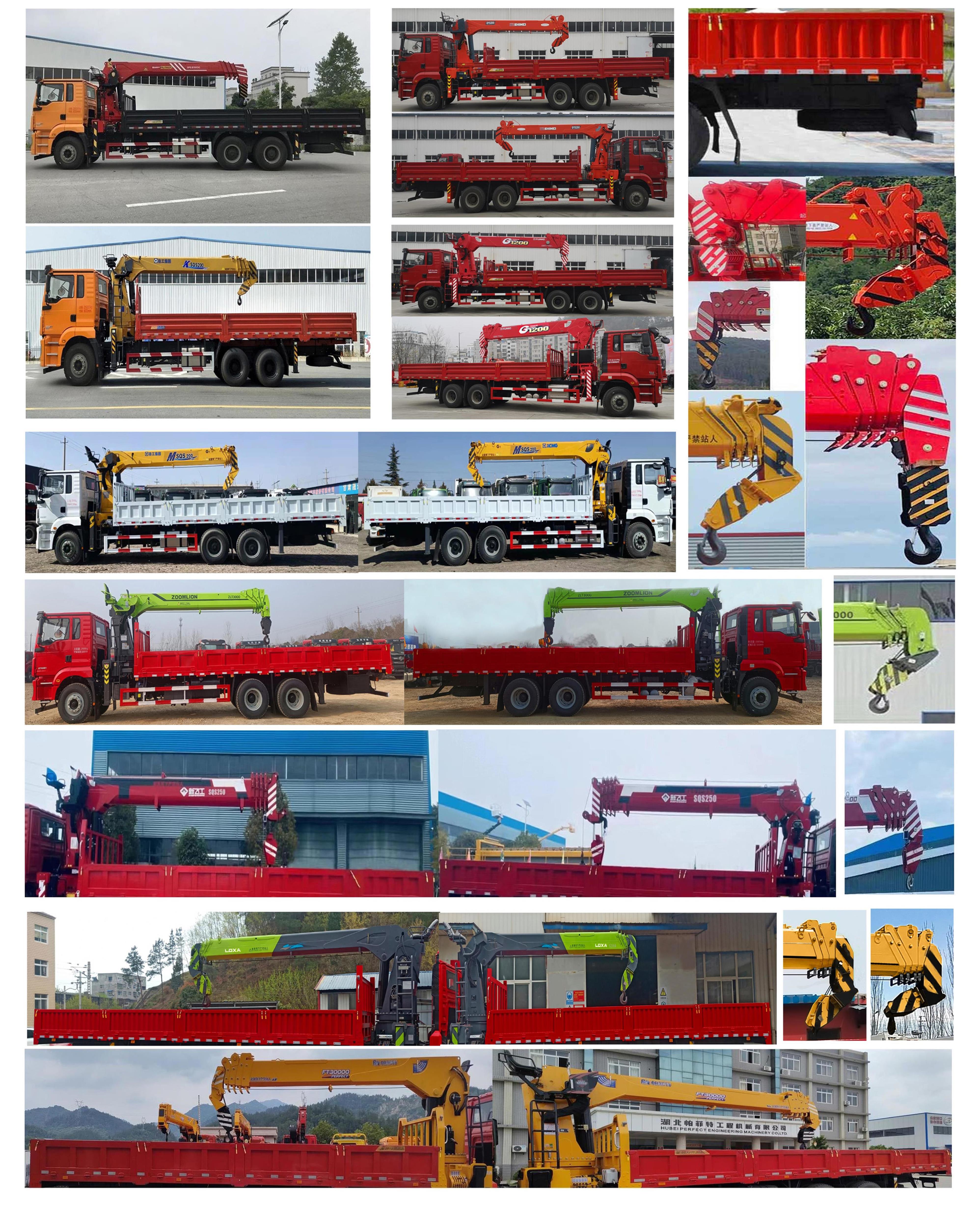 帕菲特牌PFT5251JSQD6A隨車起重運輸車公告圖片