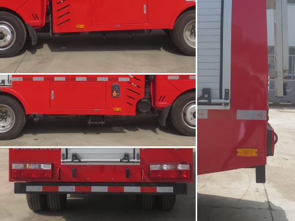 江特牌JDF5041GXFSG10/E6水罐消防車公告圖片