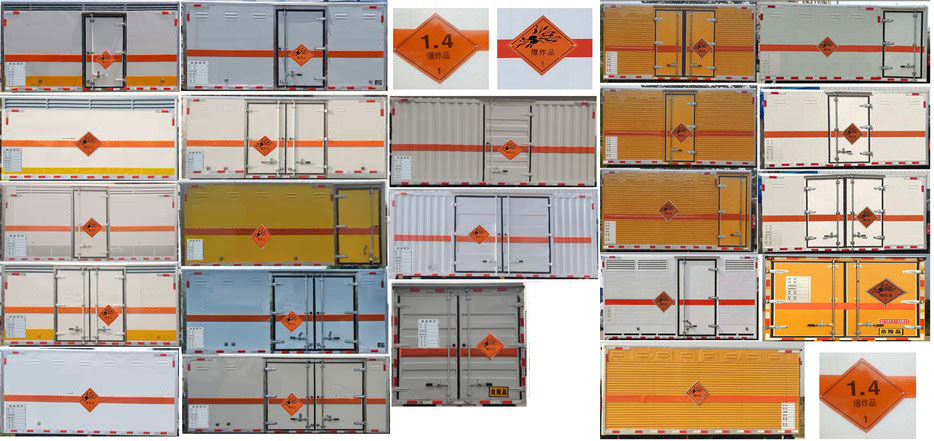 順風(fēng)智造牌SFZ5045XQYEQ6爆破器材運(yùn)輸車公告圖片