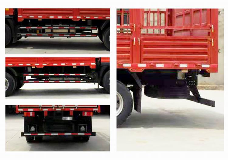 豪沃牌ZZ5167CCYH4515F1B倉柵式運輸車公告圖片