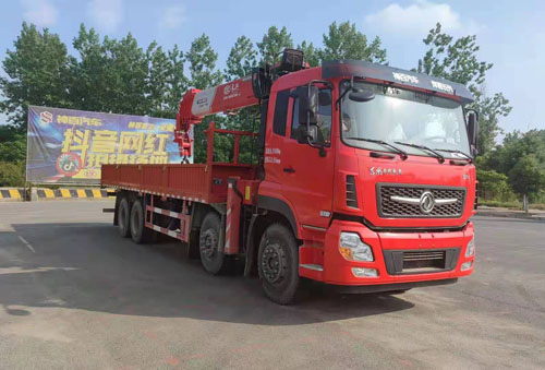 神百重工牌ABC5317JSQDJ6隨車(chē)起重運(yùn)輸車(chē)公告圖片