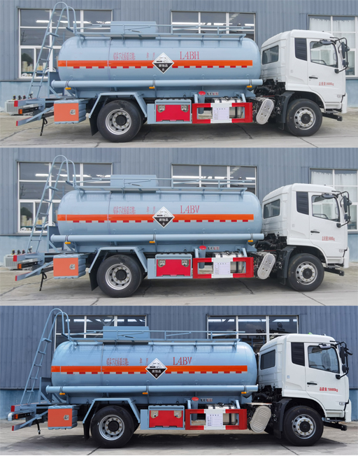 卡特利牌HTT5180GFWDF6腐蝕性物品罐式運輸車公告圖片