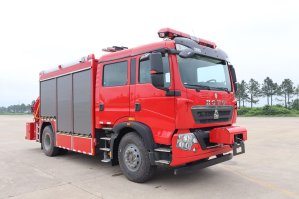 汉江牌HXF5150TXFJY80/HWVI抢险救援消防车