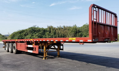 南明牌13米34吨3轴平板运输半挂车(LSY9403TPB)