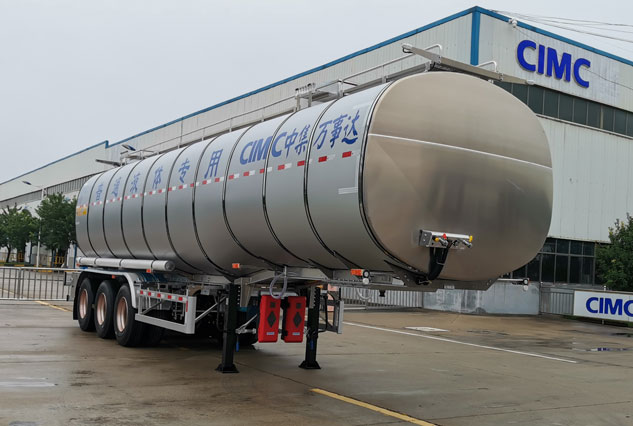 万事达牌11.8米33.5吨3轴普通液体运输半挂车(SDW9409GPG)