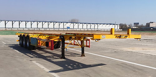 龙御天翔牌14米35.2吨3轴集装箱运输半挂车(TXC9403TJZE)