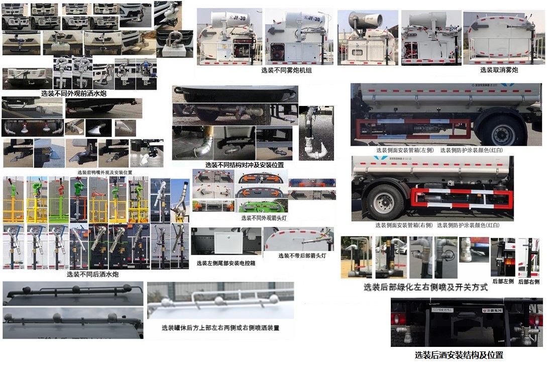 東風(fēng)牌EQ5180GPSSEH6綠化噴灑車(chē)公告圖片