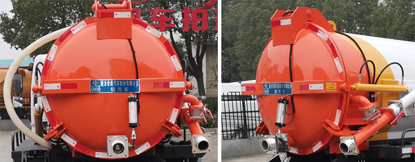 程力威牌CLW5040GXWEDP吸污车公告图片