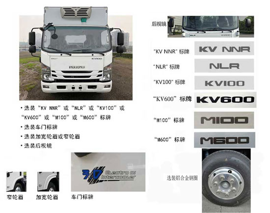 慶鈴牌QL5043XLCMTHAJ冷藏車公告圖片