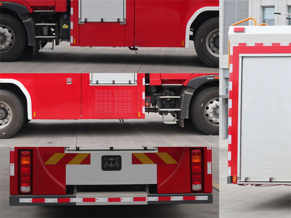 中潔牌XZL5190GXFPM80/Z6泡沫消防車公告圖片