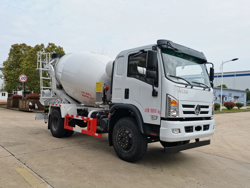 盟盛牌MSH5181GJBGB混凝土攪拌運(yùn)輸車公告圖片