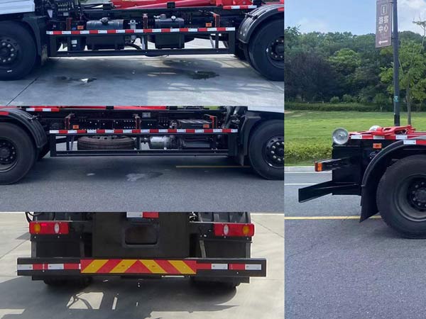 程力威牌CLW5180ZXXBSK車廂可卸式垃圾車公告圖片
