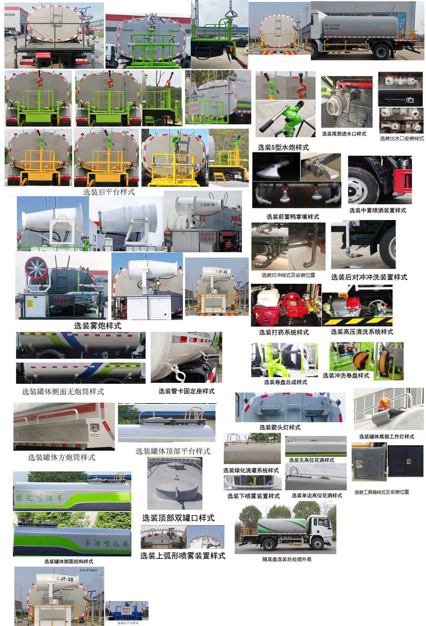 齐东方牌CLD5181GPSBJ6绿化喷洒车公告图片