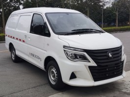 东风牌LZ5030XXYNEC0EV纯电动厢式运输车