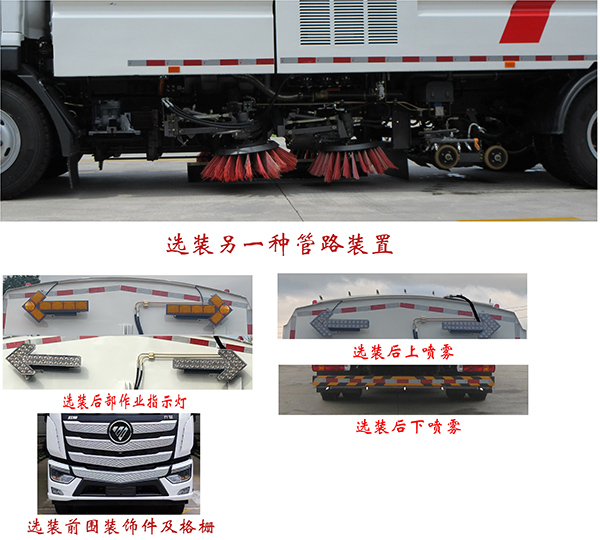 福龍馬牌FLM5180TXSFMBEVS純電動洗掃車公告圖片