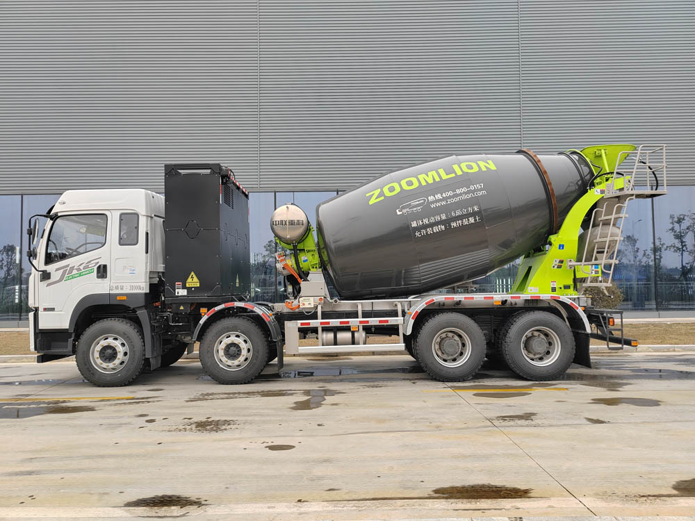 中聯(lián)牌ZLJ5319GJBJBEVH換電式純電動混凝土攪拌運輸車公告圖片