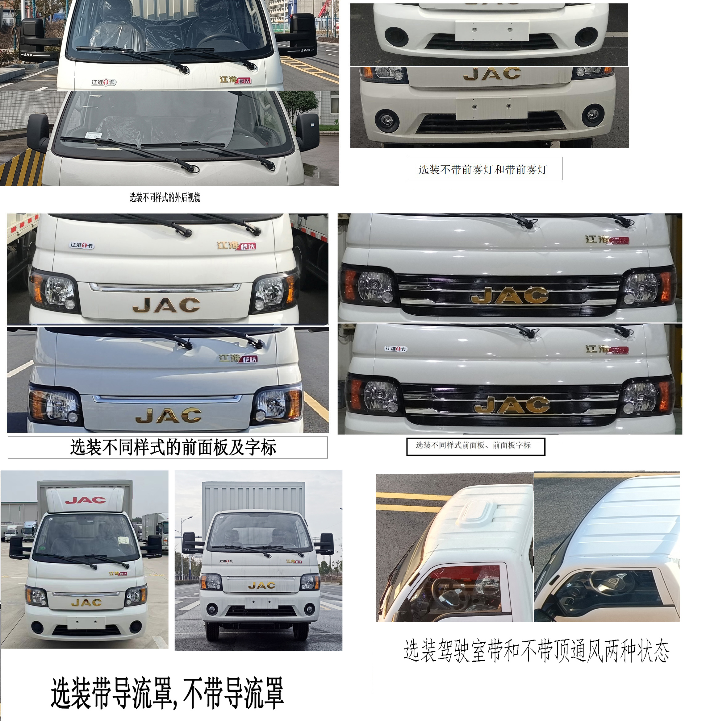 江淮牌HFC5036XXYPV3E8C1S厢式运输车公告图片
