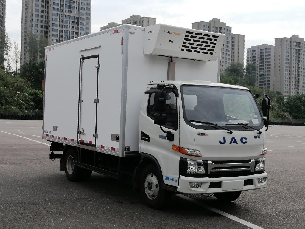 JCK5041XLCBEV 锦程新侗牌换电式纯电动冷藏车图片