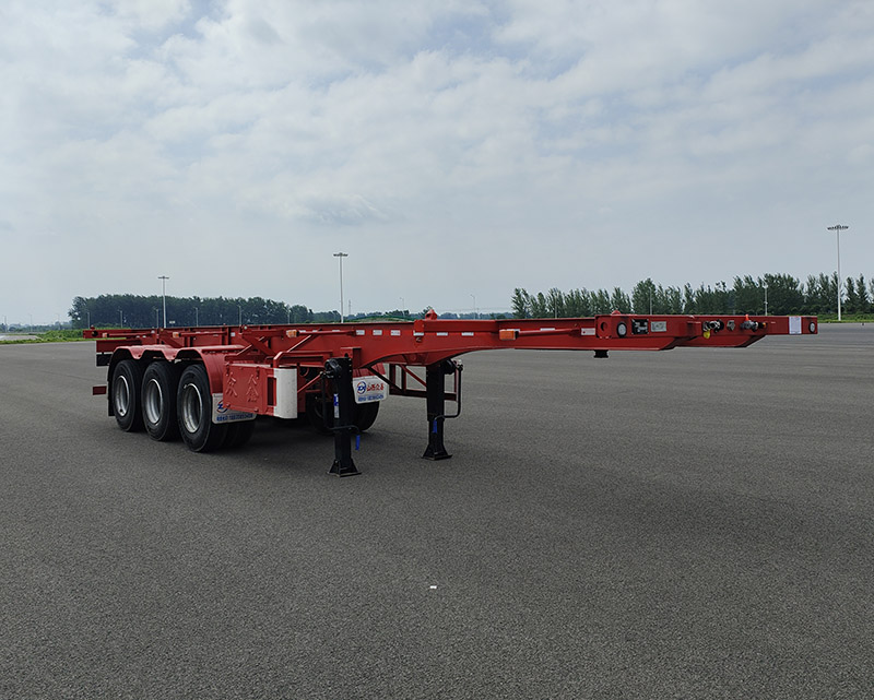 众鑫众发牌11米35吨3轴集装箱运输半挂车(JZF9400TJZ30)