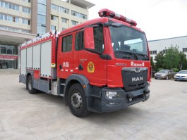 银河牌BX5170GXFSG60/M6水罐消防车