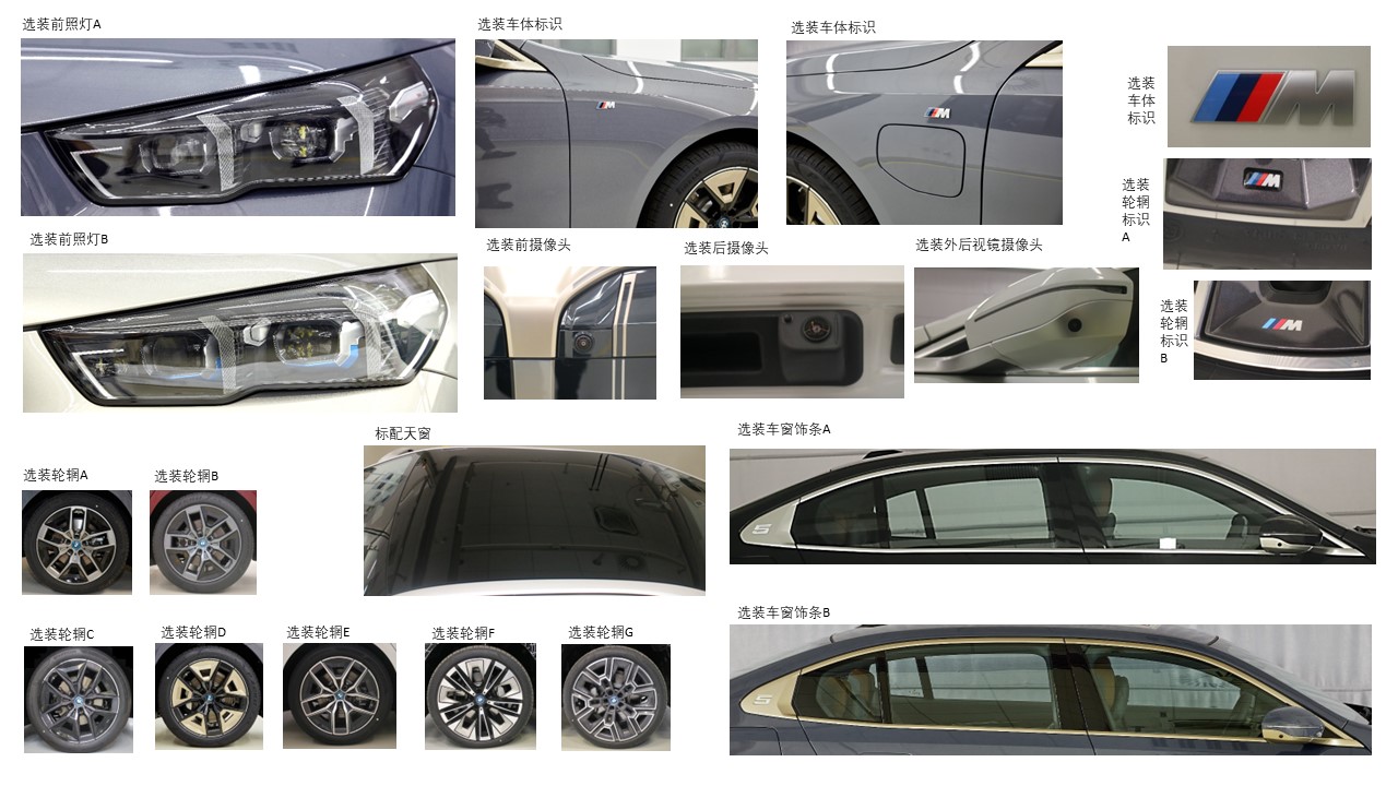 宝马牌BMW7001ABEV纯电动轿车公告图片