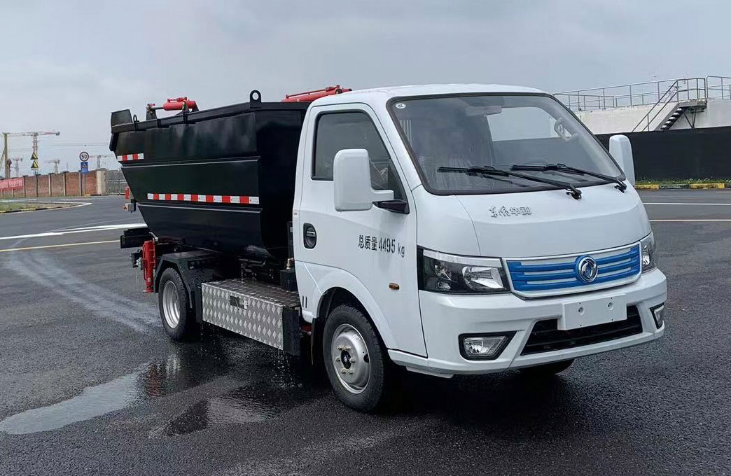 中国中车牌TEG5040ZZZAZCBEV1纯电动自装卸式垃圾车