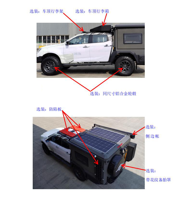 勤宏牌SQH5030TSYW6宿营车公告图片