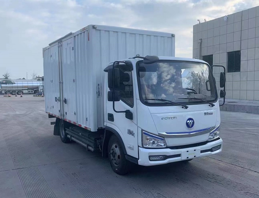 福田牌BJ5045XXYEV8AB纯电动厢式运输车公告图片