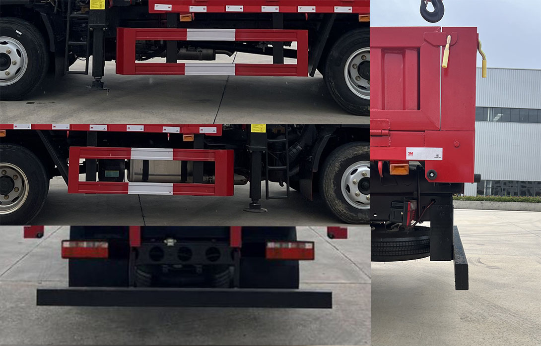 神百重工牌ABC5071JSQCA6隨車起重運輸車公告圖片