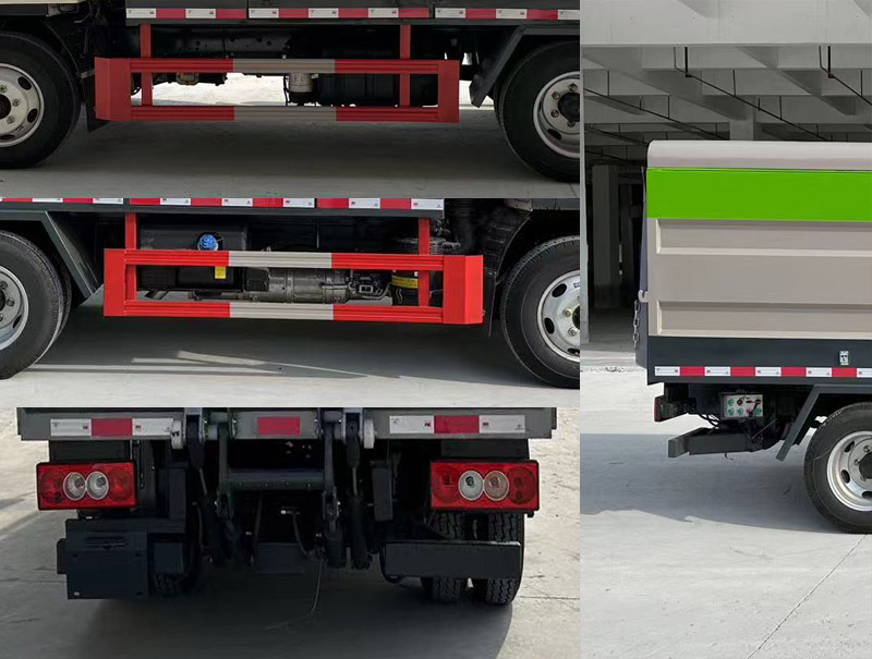 程力威牌CLW5040XTYBHJ密閉式桶裝垃圾車公告圖片