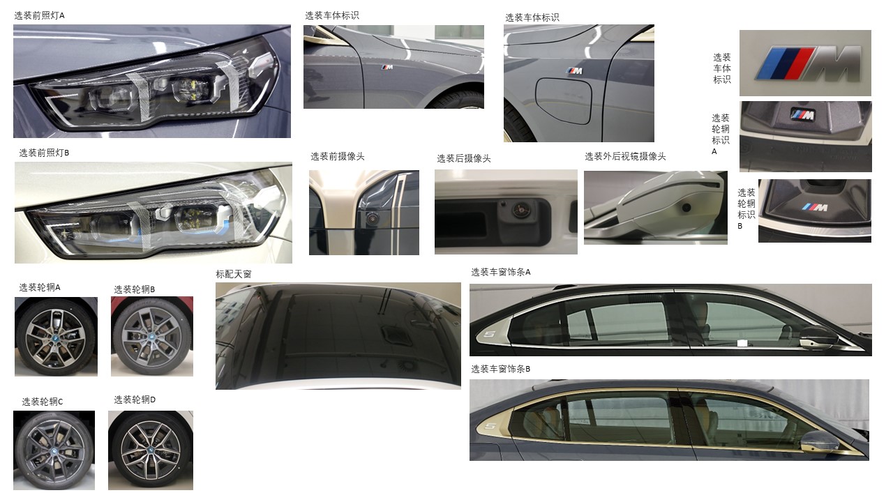 宝马牌BMW7001AAEV纯电动轿车公告图片