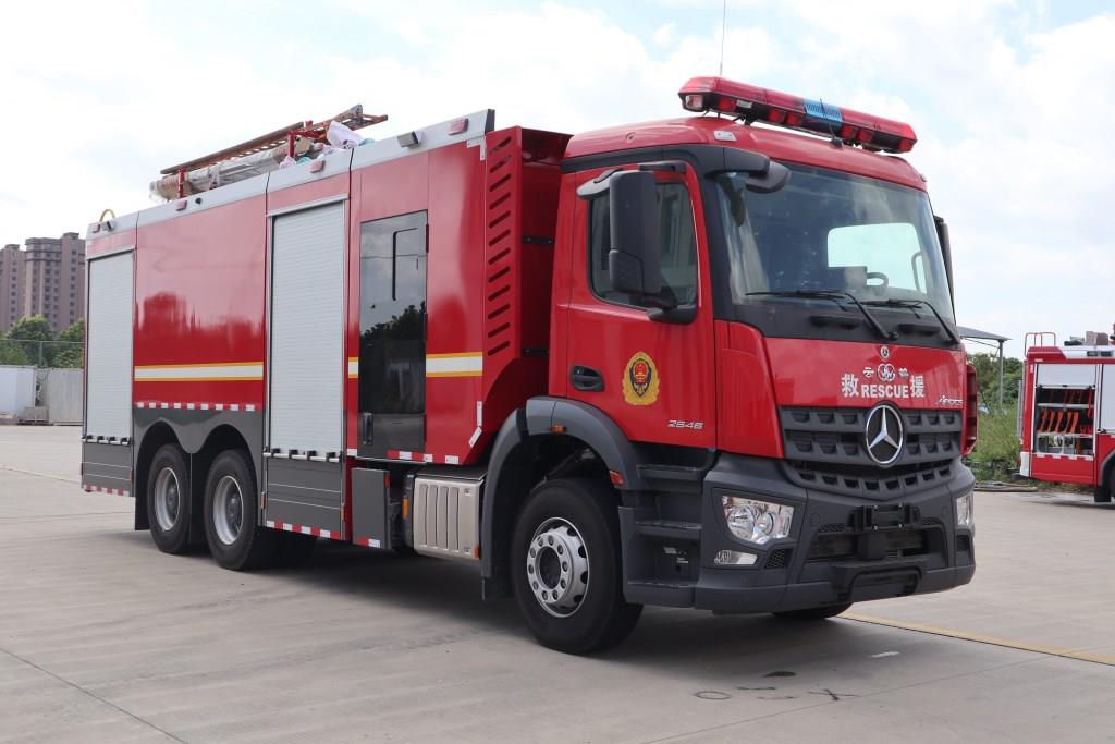 WHG5240GXFSG80/BVIA型水罐消防车图片