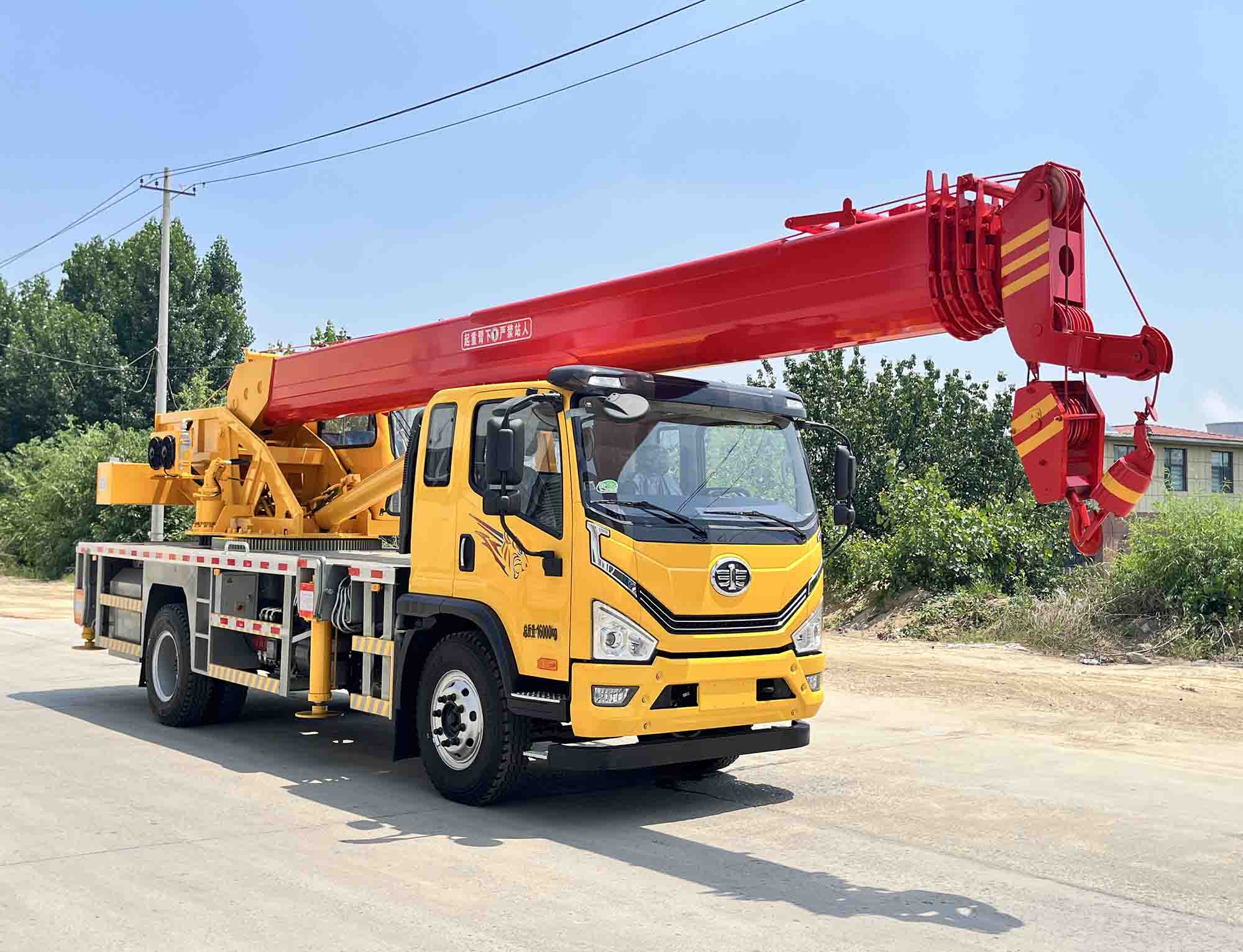 嘉鄆牌SZB5161JQZCA6汽車起重機(jī)公告圖片