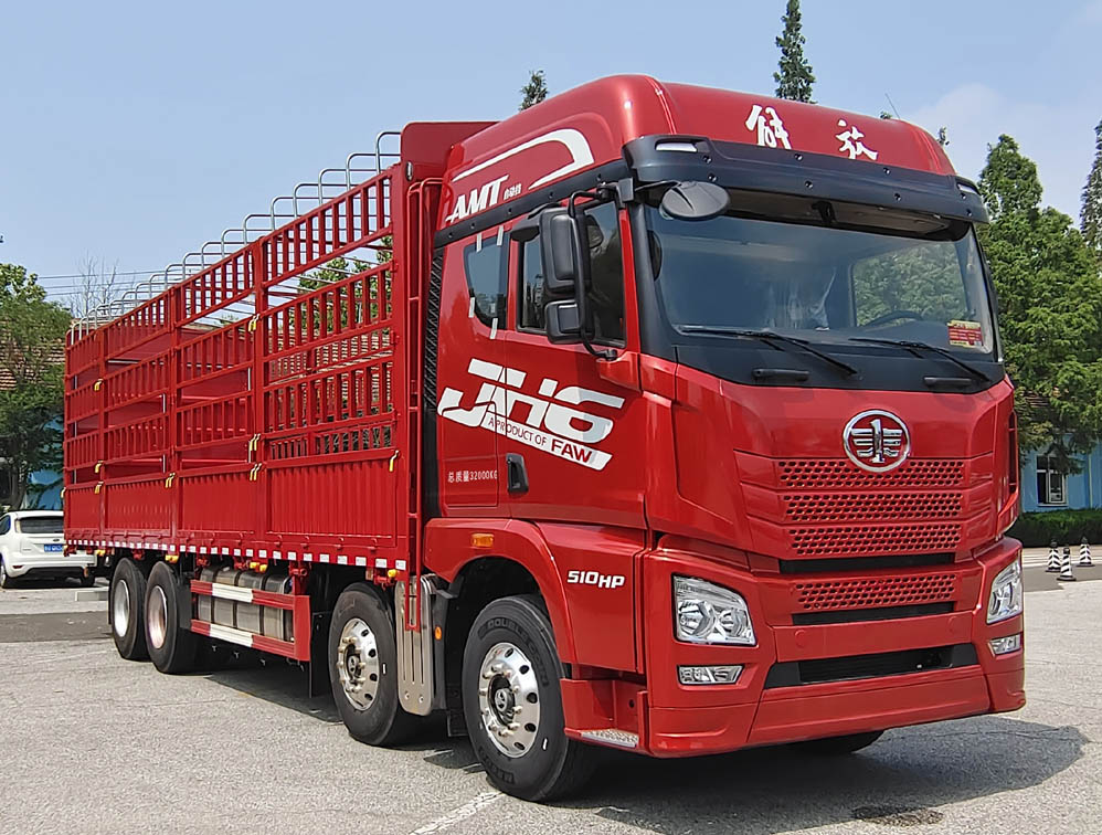 解放牌CA5320CCYP25K15L7T4E6A80倉柵式運輸車公告圖片