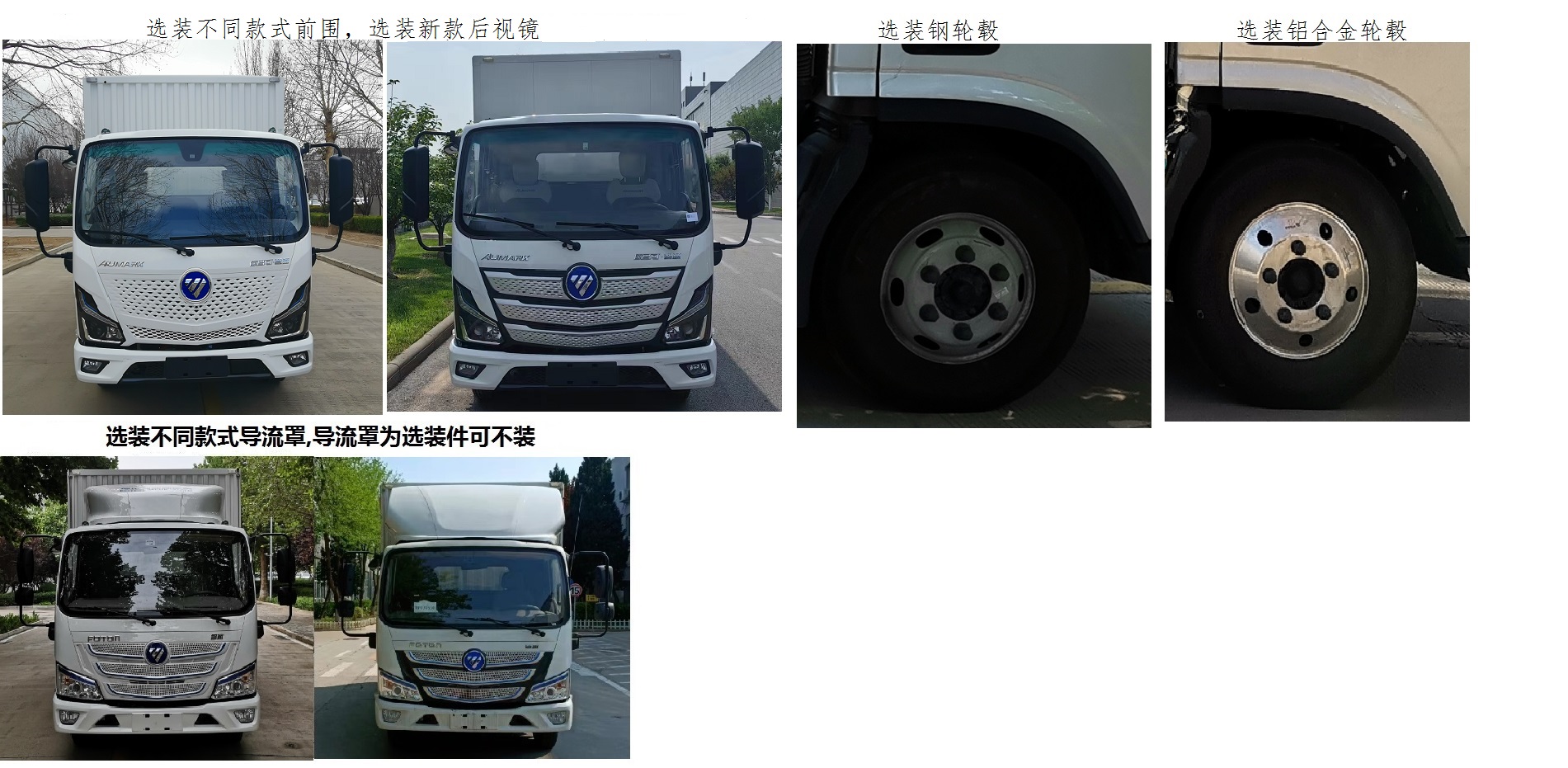福田牌BJ5045XXYFCEV4燃料电池厢式运输车公告图片