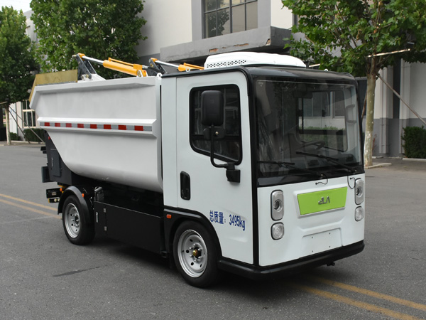 海德牌CHD5030ZZZDLBEV纯电动自装卸式垃圾车公告图片
