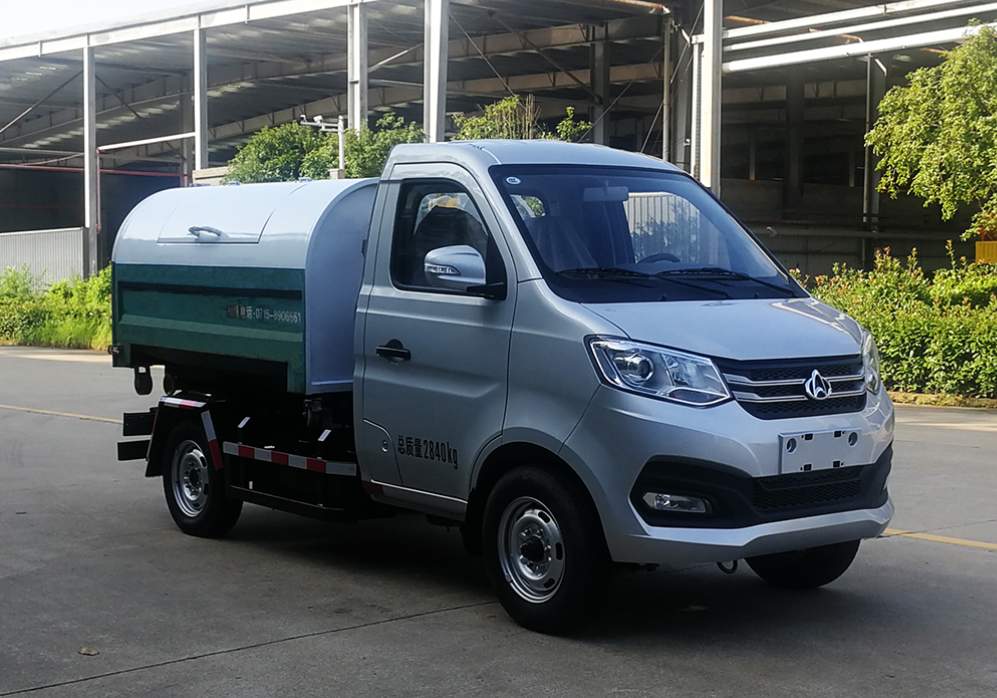 合加牌HJK5033ZXX6CA車廂可卸式垃圾車公告圖片