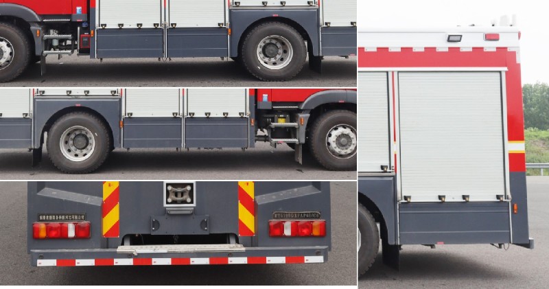 潤(rùn)泰牌RT5190GXFAP60/C6壓縮空氣泡沫消防車公告圖片