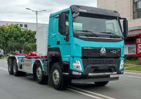 金驫牌YJW5312ZXXBEV纯电动车厢可卸式垃圾车
